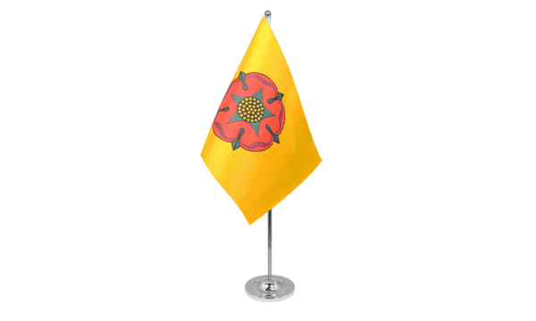 Lancashire New Satin Table Flag